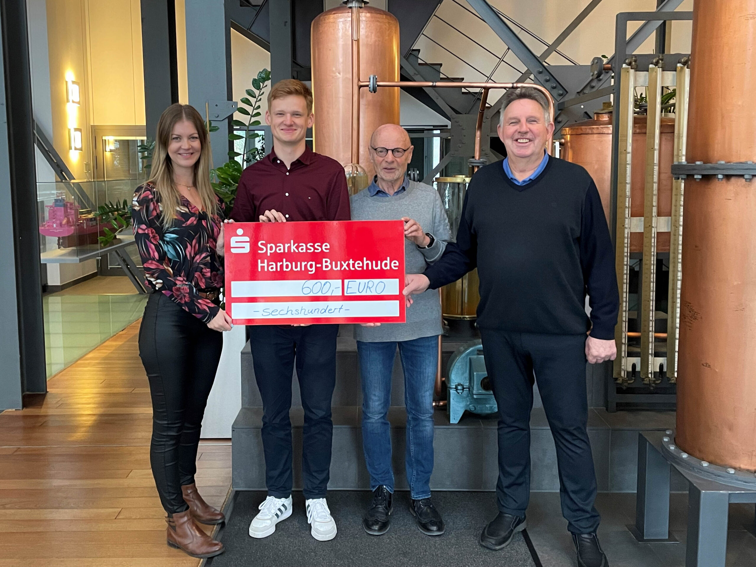 After Mobility Day: NSB thanks Deutsche Verkehrswacht Buxtehude with a donation